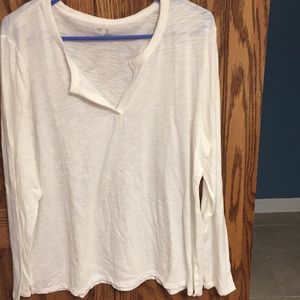 White Long Sleeve Shirt